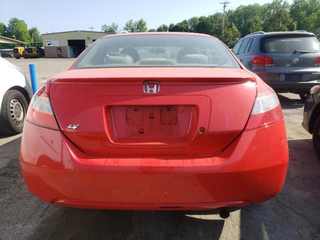 2HGFG1B65BH516979 - 2011 HONDA CIVIC LX RED photo 6