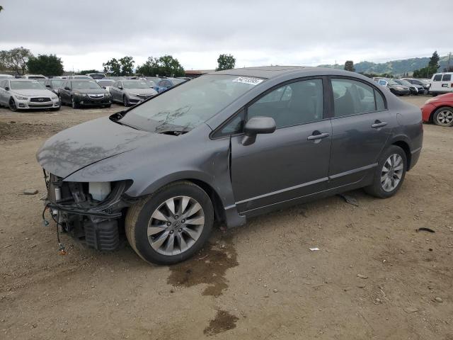 19XFA1F94AE064067 - 2010 HONDA CIVIC EXL CHARCOAL photo 1