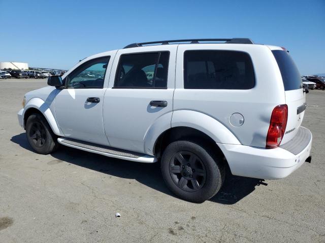 1D8HB38N07F566666 - 2007 DODGE DURANGO SXT WHITE photo 2