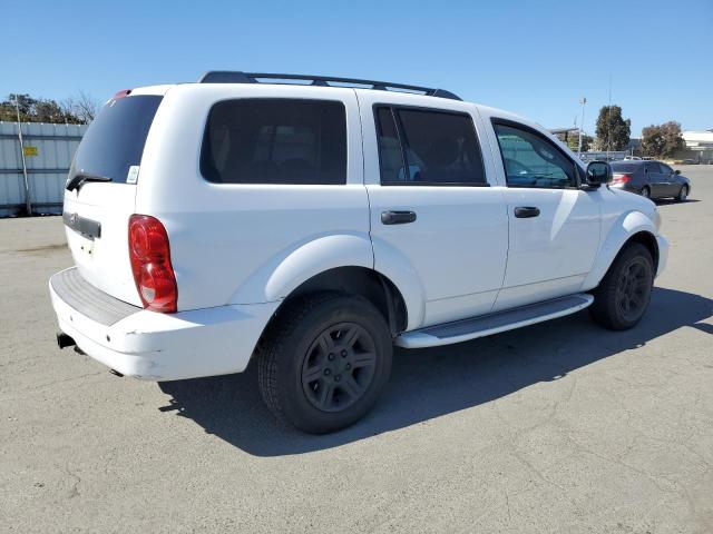 1D8HB38N07F566666 - 2007 DODGE DURANGO SXT WHITE photo 3