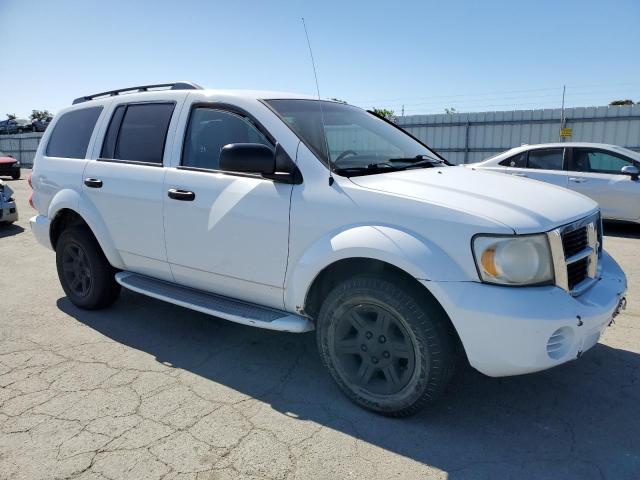 1D8HB38N07F566666 - 2007 DODGE DURANGO SXT WHITE photo 4