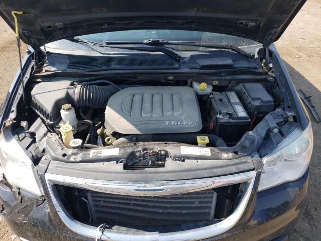 2C4RC1CG9DR590028 - 2013 CHRYSLER TOWN & COU TOURING L BLACK photo 12