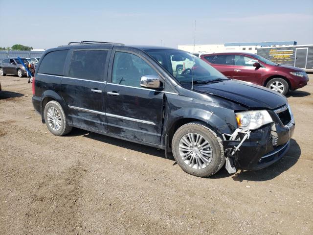 2C4RC1CG9DR590028 - 2013 CHRYSLER TOWN & COU TOURING L BLACK photo 4