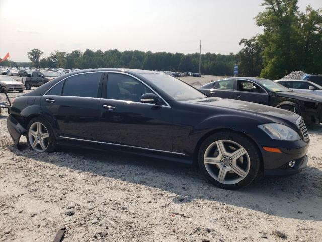 WDDNG71X37A100190 - 2007 MERCEDES-BENZ S 550 BLUE photo 4