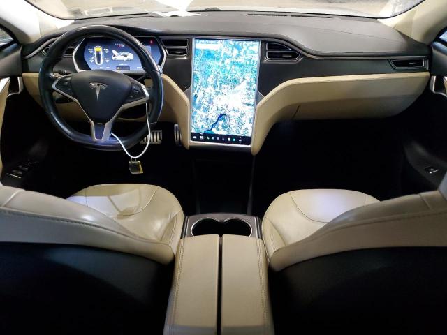 5YJSA1CPXDFP20501 - 2013 TESLA MODEL S GRAY photo 8