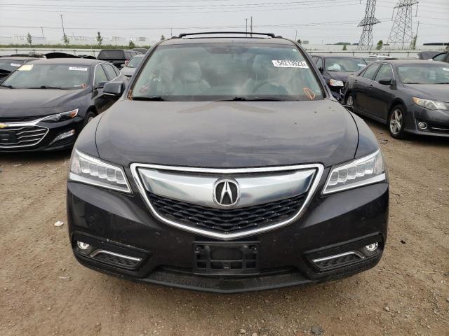 5FRYD4H83EB032702 - 2014 ACURA MDX ADVANCE GRAY photo 5