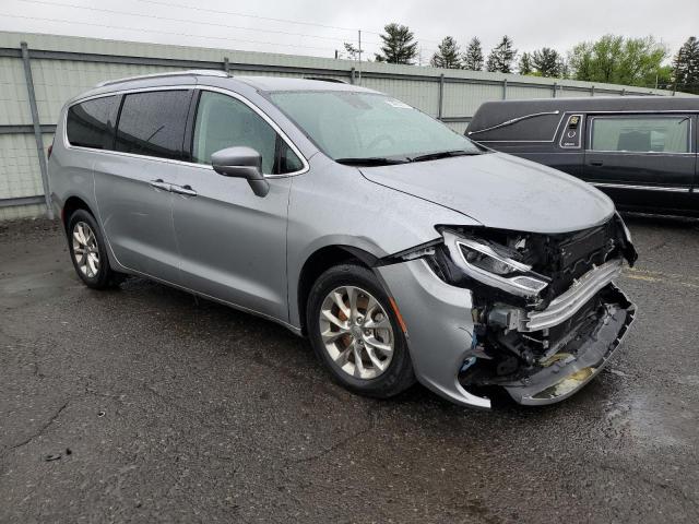 2C4RC3BG5MR554334 - 2021 CHRYSLER PACIFICA TOURING L SILVER photo 4