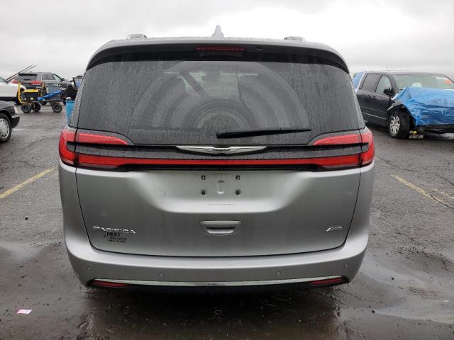 2C4RC3BG5MR554334 - 2021 CHRYSLER PACIFICA TOURING L SILVER photo 6