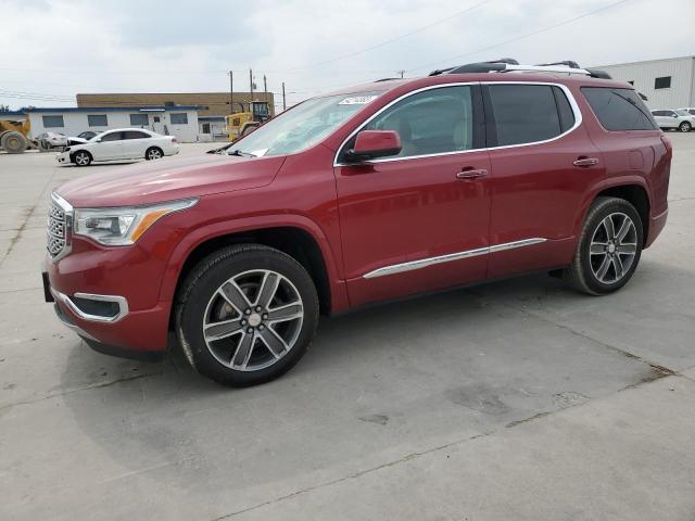 1GKKNPLS1KZ175165 - 2019 GMC ACADIA DENALI RED photo 1