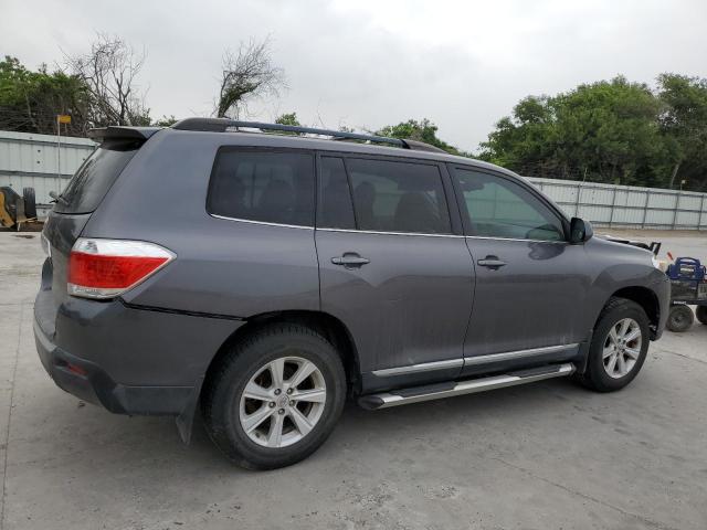 5TDZK3EH7CS062787 - 2012 TOYOTA HIGHLANDER BASE CHARCOAL photo 3