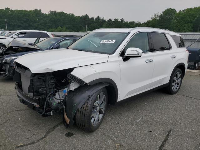 KM8R3DHE9LU083698 - 2020 HYUNDAI PALISADE SEL WHITE photo 1