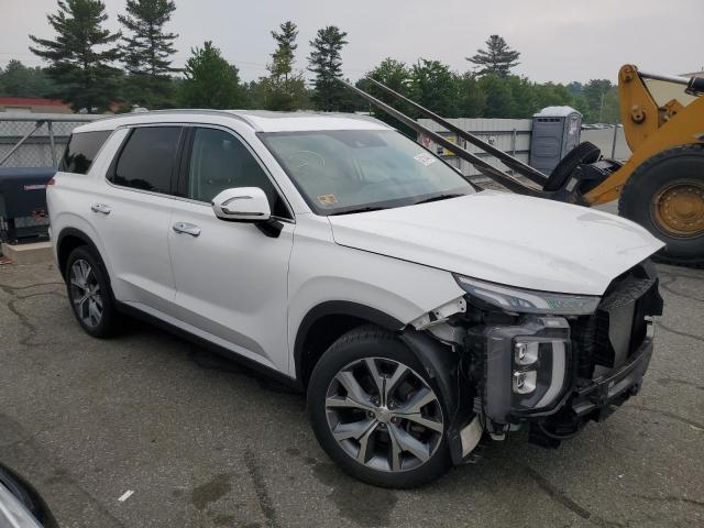 KM8R3DHE9LU083698 - 2020 HYUNDAI PALISADE SEL WHITE photo 4