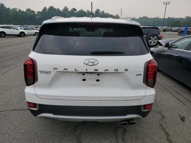 KM8R3DHE9LU083698 - 2020 HYUNDAI PALISADE SEL WHITE photo 6