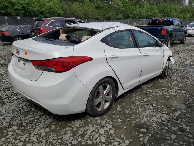 5NPDH4AE5DH271883 - 2013 HYUNDAI ELANTRA GLS WHITE photo 3