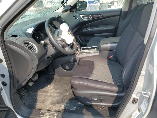 5N1DR2MN9KC596358 - 2019 NISSAN PATHFINDER S SILVER photo 7