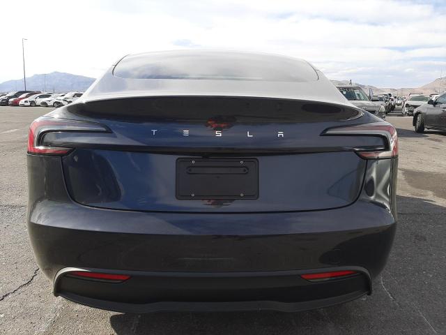5YJ3E1EA8SF970821 - 2025 TESLA MODEL 3 BLACK photo 6