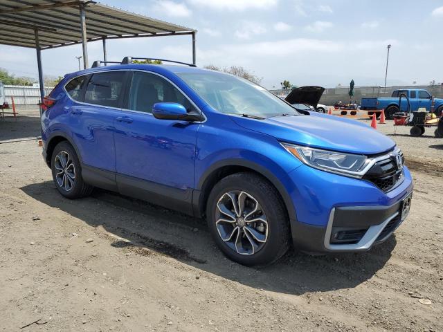 7FARW1H88LE006712 - 2020 HONDA CR-V EXL BLUE photo 4