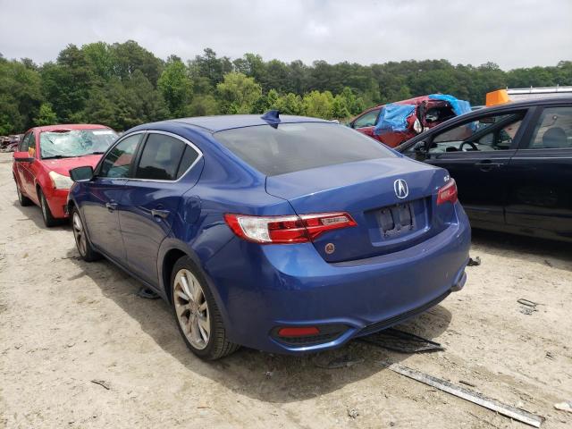 19UDE2F74GA015951 - 2016 ACURA ILX PREMIUM TECH ლურჯი ფოტო 2