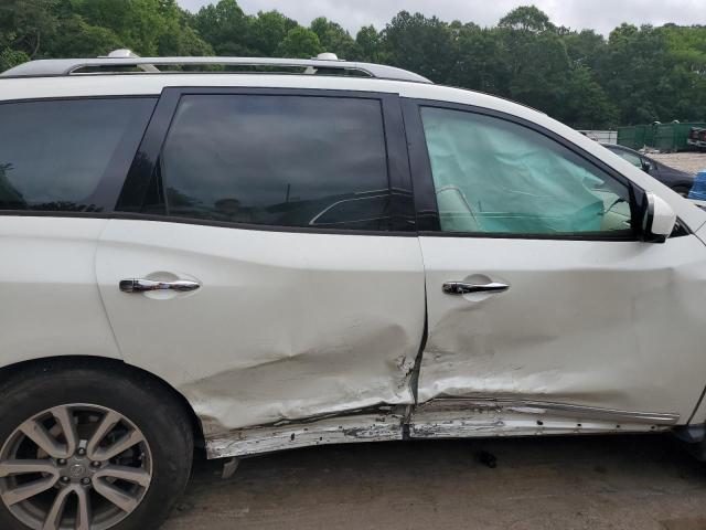 5N1AR2MN2FC612814 - 2015 NISSAN PATHFINDER S WHITE photo 11