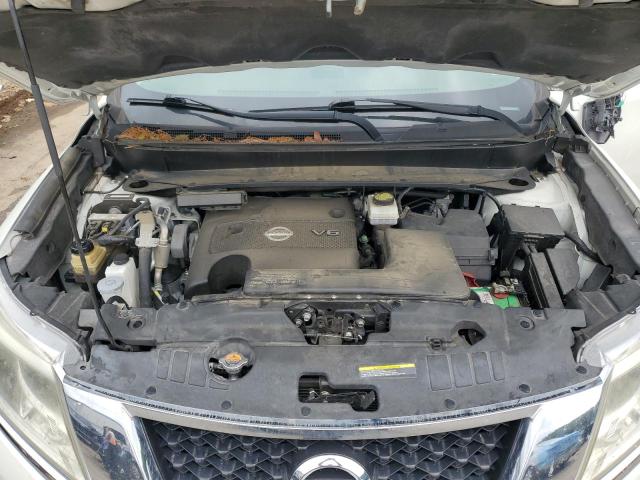 5N1AR2MN2FC612814 - 2015 NISSAN PATHFINDER S WHITE photo 12