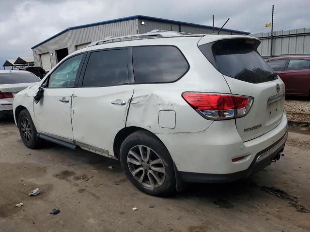 5N1AR2MN2FC612814 - 2015 NISSAN PATHFINDER S WHITE photo 2