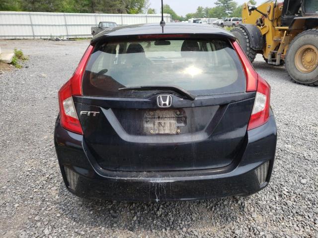 JHMGK5H51GX013989 - 2016 HONDA FIT LX BLACK photo 6