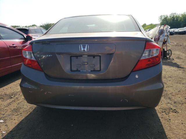 2HGFB2F83CH530865 - 2012 HONDA CIVIC EX GRAY photo 6