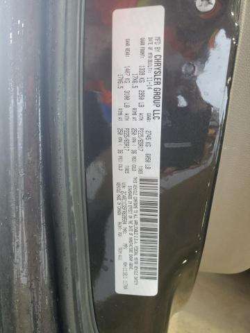 2C4RC1CG5FR628504 - 2015 CHRYSLER TOWN & COU TOURING L BLACK photo 13