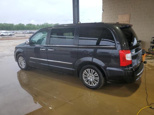 2C4RC1CG5FR628504 - 2015 CHRYSLER TOWN & COU TOURING L BLACK photo 2