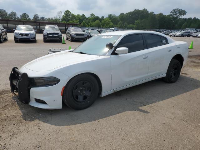 2C3CDXAT1MH525240 - 2021 DODGE CHARGER POLICE WHITE photo 1