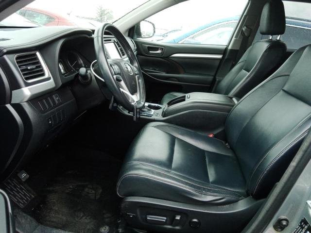 5TDJKRFH7FS176016 - 2015 TOYOTA HIGHLANDER XLE SILVER photo 7