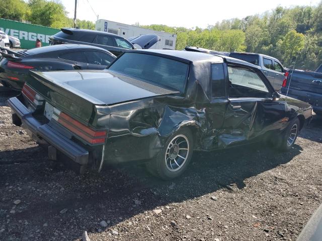 1G4GJ1177HP457836 - 1987 BUICK REGAL 黑色 照片 3