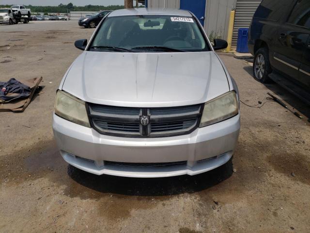 1B3LC56B09N519125 - 2009 DODGE AVENGER SXT SILVER photo 5