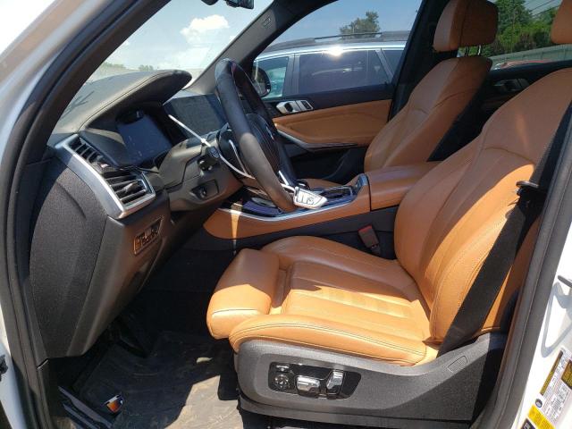 5UXCR6C53KLK78937 - 2019 BMW X5 XDRIVE40I Blanc photo 7