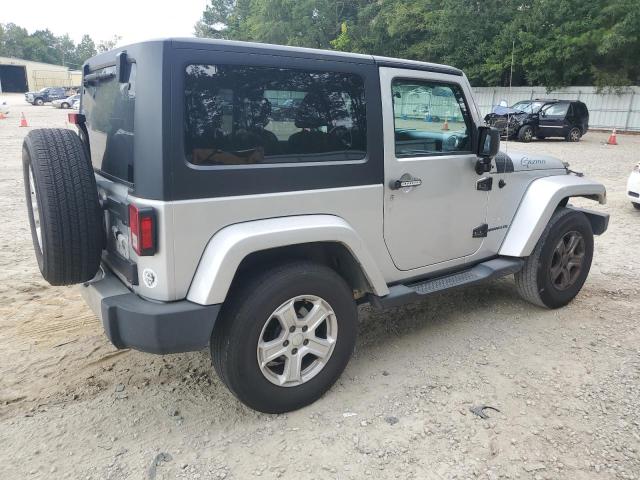 1C4AJWBGXCL106179 - 2012 JEEP WRANGLER SAHARA SILVER photo 3