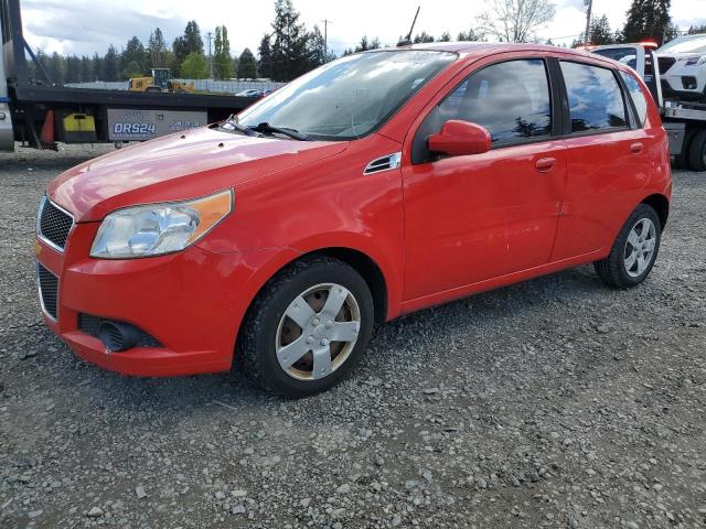 KL1TD6DE4AB126742 - 2010 CHEVROLET AVEO LS RED photo 1