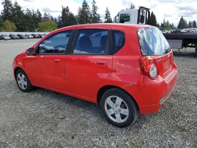 KL1TD6DE4AB126742 - 2010 CHEVROLET AVEO LS RED photo 2