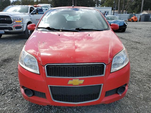 KL1TD6DE4AB126742 - 2010 CHEVROLET AVEO LS RED photo 5