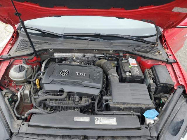 3VW217AU5FM031649 - 2015 VOLKSWAGEN GOLF RED photo 11