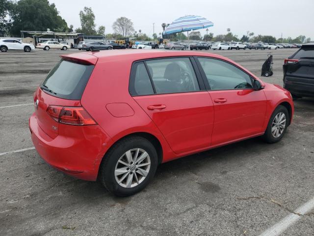 3VW217AU5FM031649 - 2015 VOLKSWAGEN GOLF RED photo 3