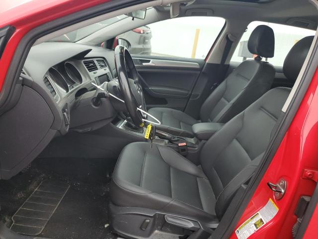 3VW217AU5FM031649 - 2015 VOLKSWAGEN GOLF RED photo 7