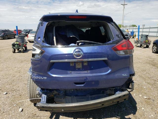 JN8AT2MT0JW456840 - 2018 NISSAN ROGUE S BLUE photo 6