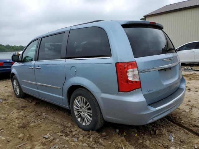 2C4RC1CG9DR559068 - 2013 CHRYSLER TOWN & COU TOURING L BLUE photo 2