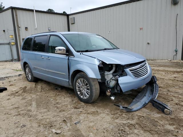 2C4RC1CG9DR559068 - 2013 CHRYSLER TOWN & COU TOURING L BLUE photo 4