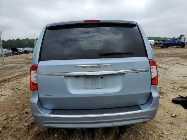 2C4RC1CG9DR559068 - 2013 CHRYSLER TOWN & COU TOURING L BLUE photo 6