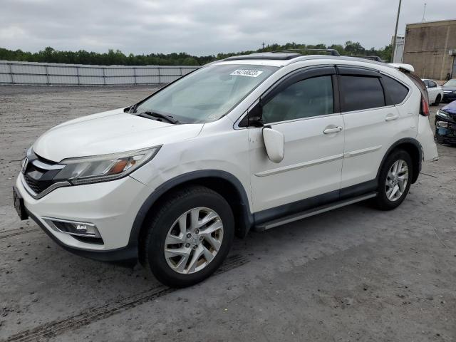 5J6RM4H78GL069252 - 2016 HONDA CR-V EXL WHITE photo 1