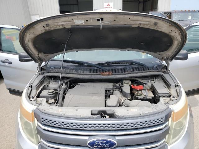 1FM5K7B82DGA20285 - 2013 FORD EXPLORER SILVER photo 12