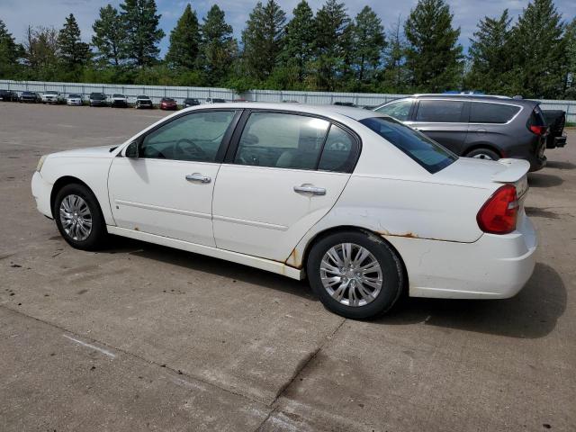 1G1ZT58F27F276149 - 2007 CHEVROLET MALIBU LT WHITE photo 2