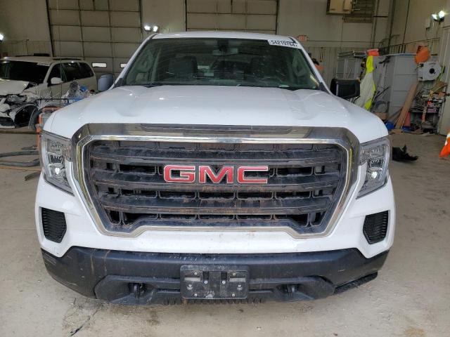 1GTR9AEF0KZ233648 - 2019 GMC SIERRA K1500 WHITE photo 5