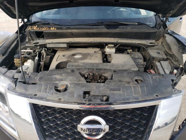 5N1AR2MN1DC616611 - 2013 NISSAN PATHFINDER S BLACK photo 12